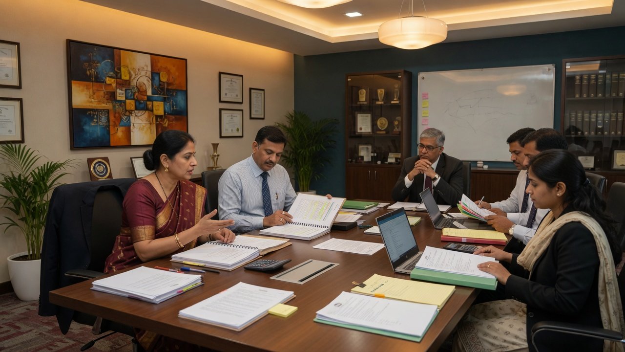 Bizbefikar team collaborating in a boardroom